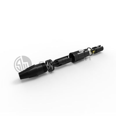 5-Pin XLR Female Audio Connector Black Indoor Shell with Gold Contacts for Microphone Audio Cable Plug Mic Connector Socket