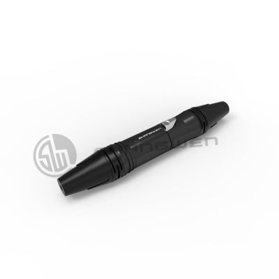 5-Pin XLR Female Audio Connector Black Indoor Shell with Gold Contacts for Microphone Audio Cable Plug Mic Connector Socket