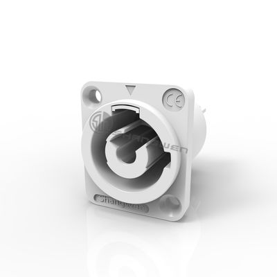 IP44 Indoor Male LED Display Power Connection Audio Video 3 Pin 20A 250V AC Quick Lock Aviation Power Plug Power Connectors