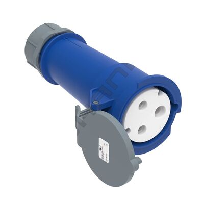 Industrial 3 Pin Connector 32A 220V-250V 50/60Hz 3P 6h 2P+E IP44 CEE/IEC IP44 Waterproof Aviation Female Industrial Connector