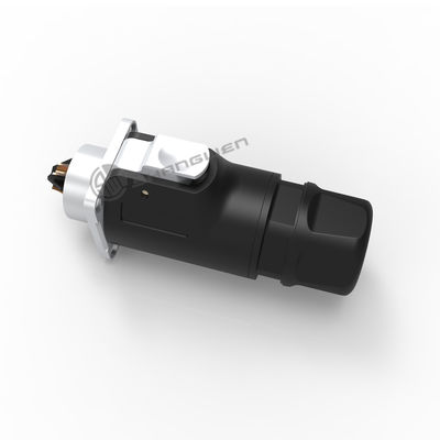 250V 小型防水電気コネクタ IP67 M19 プラスチックスクリュー