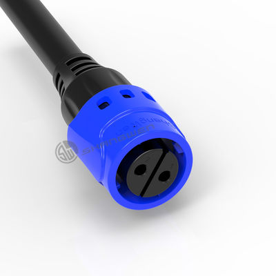工業用 2ピン接続器 屋外用 M19 女性接続器 電気用