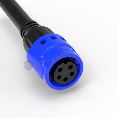 M19 電源コネクタ IP67 自己ロック産業用5ピン女性コネクタ