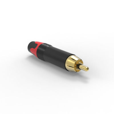 50V 16A RCAオーディオコネクタ メタル RCA 男性コネクタ 防水