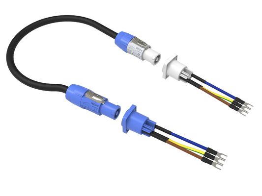 250v AC パワーコンコネクタ 女性ソケットコネクタ Ip44 LEDディスプレイ用