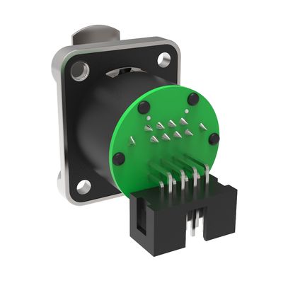インダース IP44 Rj45 コネクタ 産業用溶接器 男性 女性 8ピン ホーン 直結