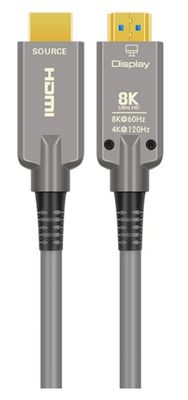 装甲型光ファイバーHDMI2.0 HDケーブル ドラム 4K 60Hz TPUカバーケーブル 保護用シェルケーブルリール