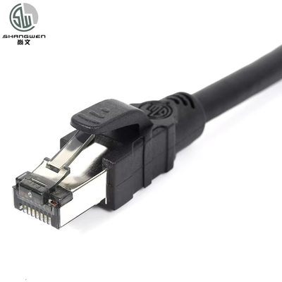 Cat5e FTP イーサネット ネットワーク インターネット パッチコード ケーブル RJ45 24AWG 4P 4ペア CE UL 複数銅撚り線 ソフト CCA BC導体