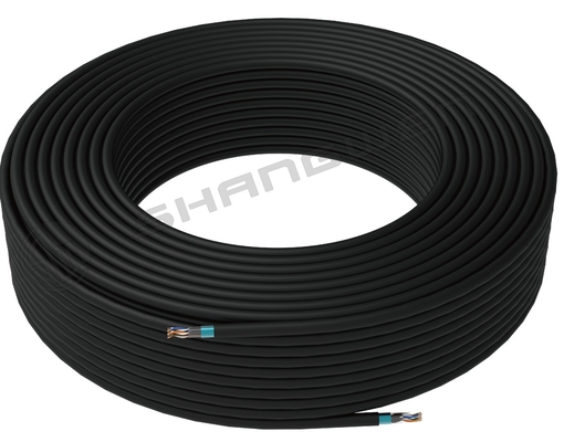 黒赤銅FTP Cat5E 24AWG 26AWG ネットワークケーブル イーサネット Cat5e 305M シールドストランド 24AWG 305M FTP ネットワークケーブル