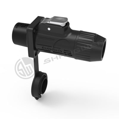 Outdoor IP67 Dual Backup Aviation Plug 7-Pin Male Female Industrial Connector Powercon Female Connector 7 Core Connector