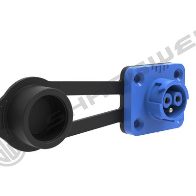 Push-pull Self-locking Waterproof Connector M19 Waterproof Aviation Plug Quick Plug  Blue Industrial M19 Male Female 3 Pin