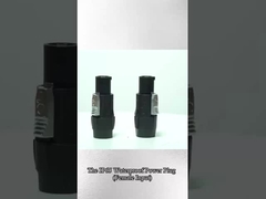 防水電源コネクタ 輸入ベリリウム銅,銀で塗装,UL CE RoHS CQC証明書