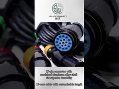 産業用電子機器 IP67 防水コップラー LEDディスプレイコネクタとアクセサリー