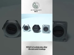亜鉛合金 丸型防塵音声データコネクタ 産業用電子機器用アクセサリーとHDMI