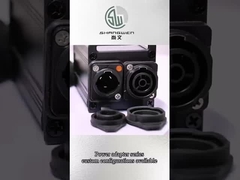 IP67 産業用用女性用コネクタ D型アクセサリーパック