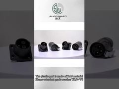 IP67 PBT 素材 3ピン 男性 女性のパワー 防水接続器